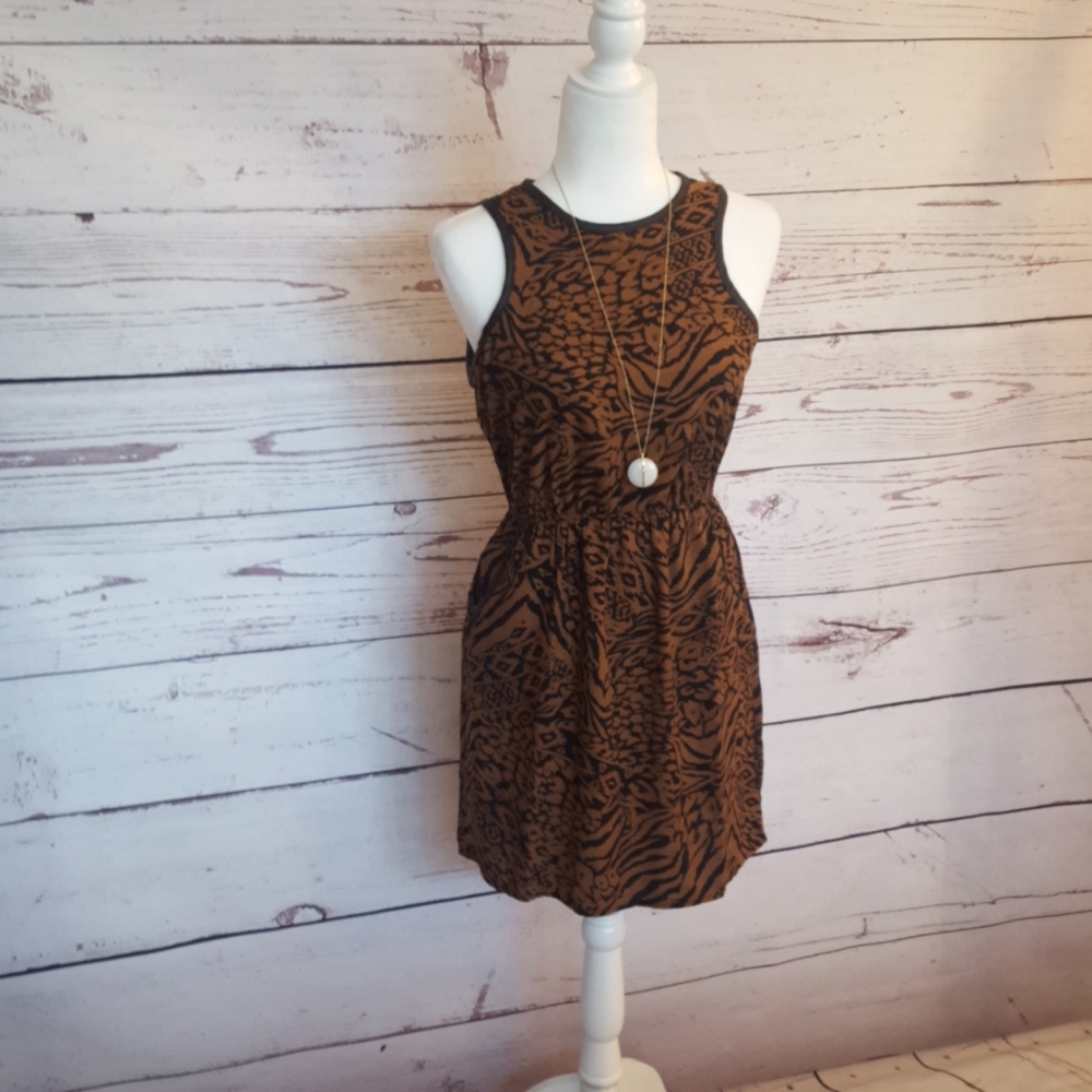 TYCHE Animal Print Dress